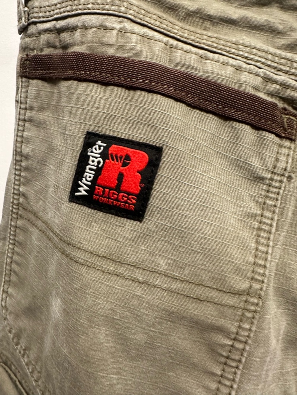 Wrangler RIGGS Workwear Cargo Pants 32x32 Khaki Utility Work Pants - Picture 7 of 8